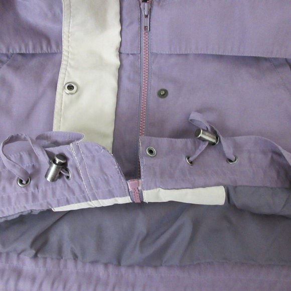 London Fog Limited Edition Jacket Size Small Plum All Weather Lined Zipper Snap - Picture 6 of 9